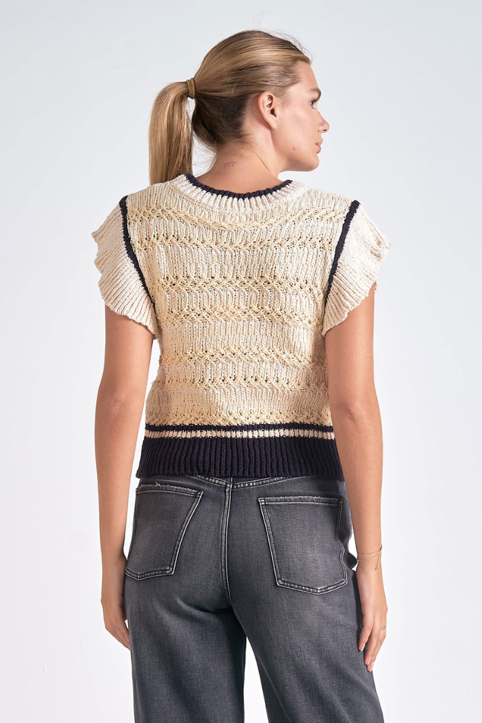 Elan SWB10890 Meadow Sleeveless Sweater