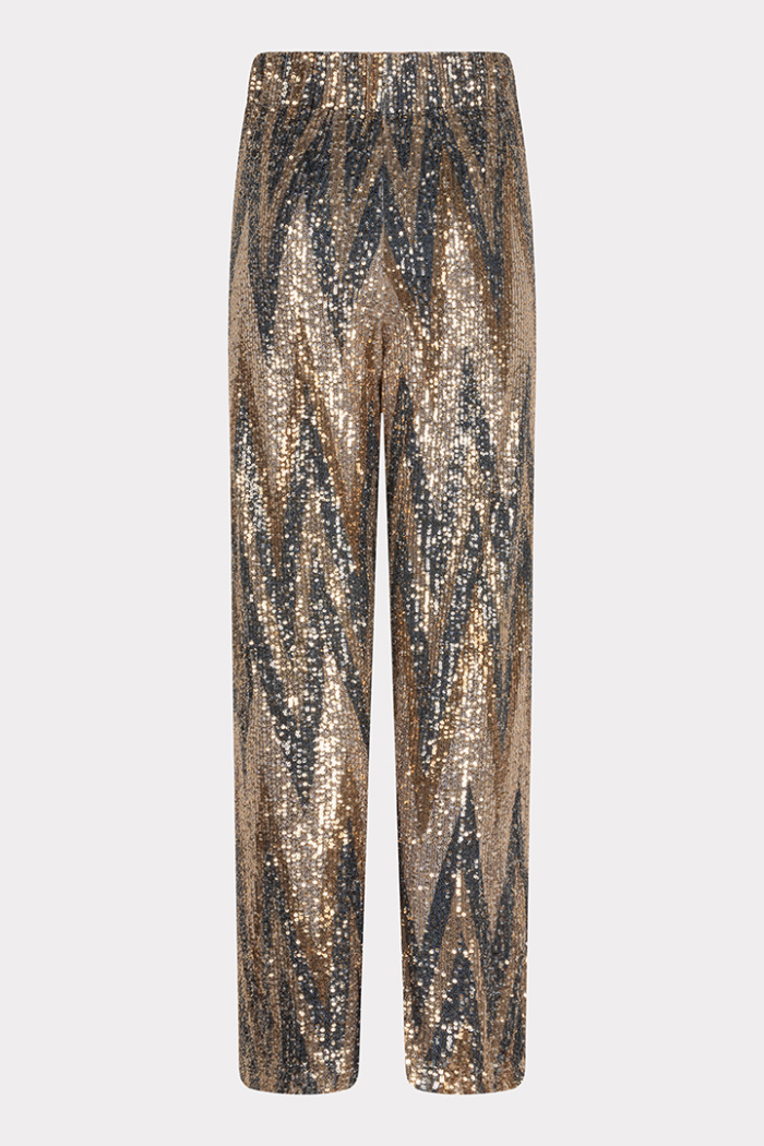 EsQualo Zigzag Sequin Pants W2408706