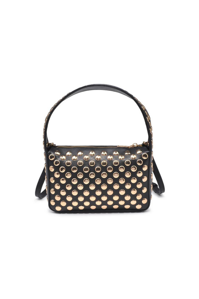 Moda Luxe Isabel Studded Crossbody - Black