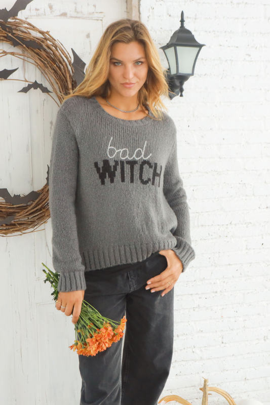 Wooden Ships Bad Witch Crew Sweater