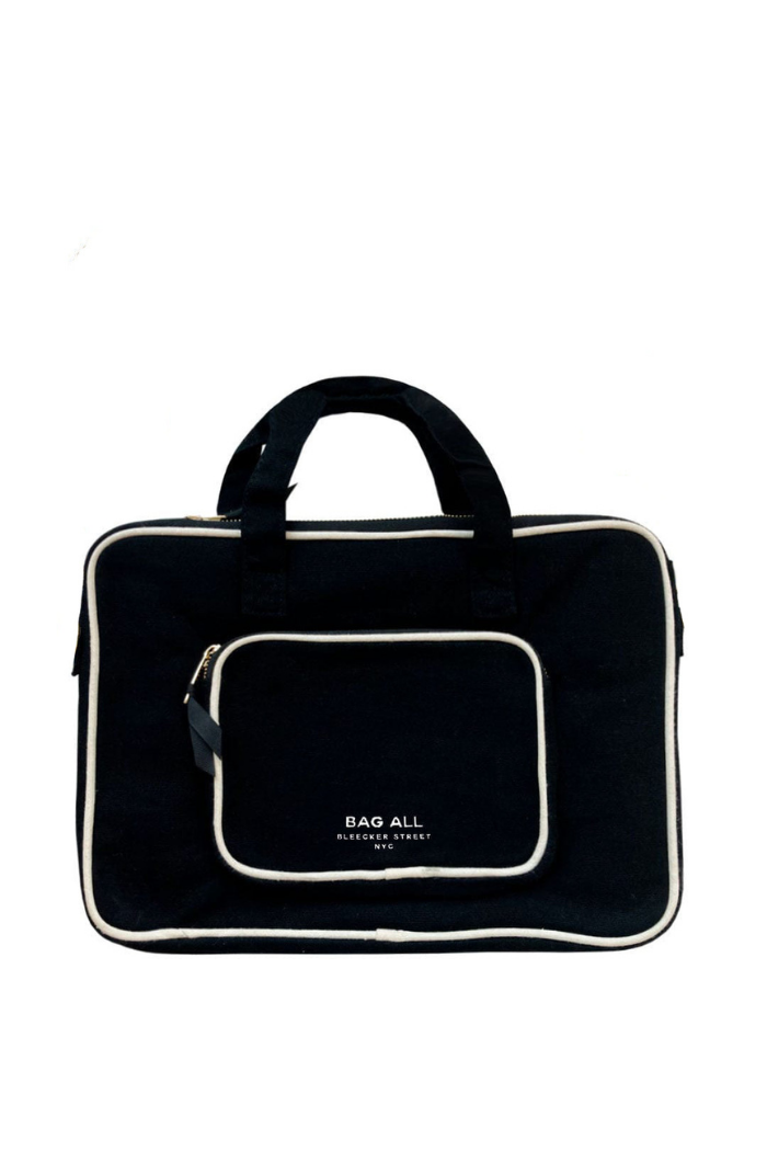 Bag-All Black 15" Laptop Case with Charger Pocket