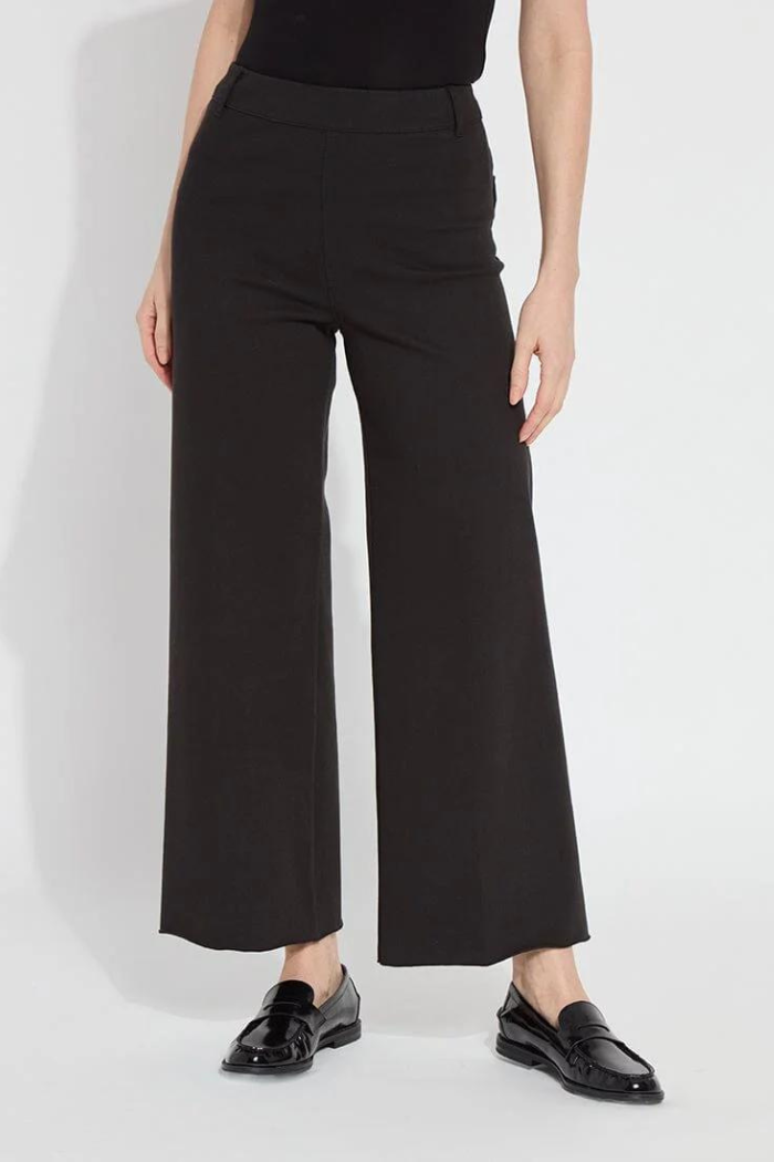 Lysse Erin Wide Leg Denim - Black