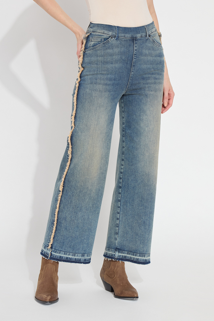 Lyssé Era Hi Waist Wide Leg Denim