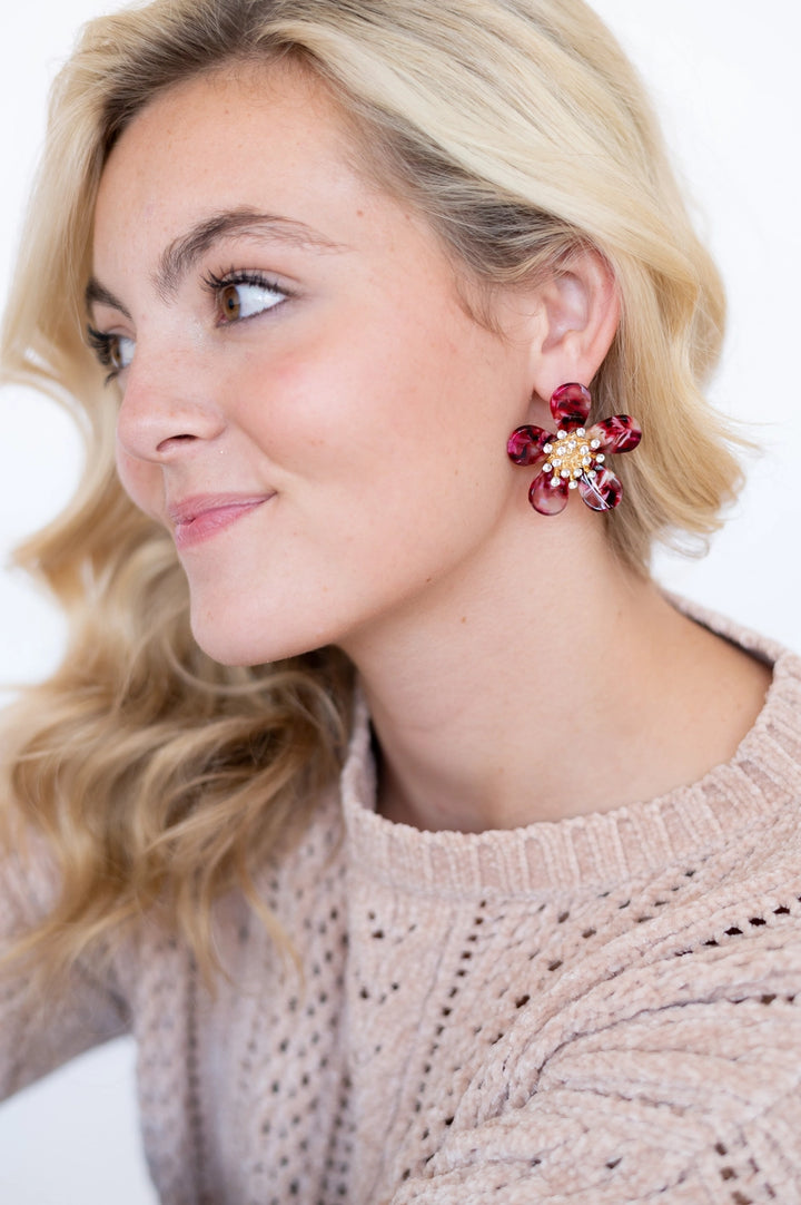 Melrose Flower Earrings