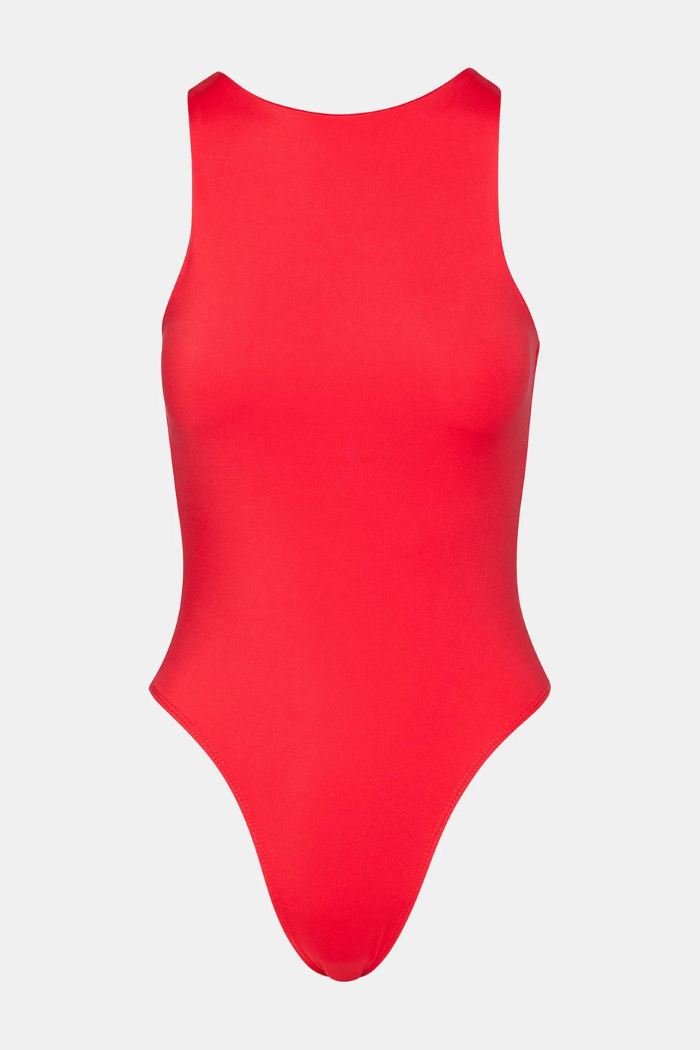 Steve Madden Nico Bodysuit Red