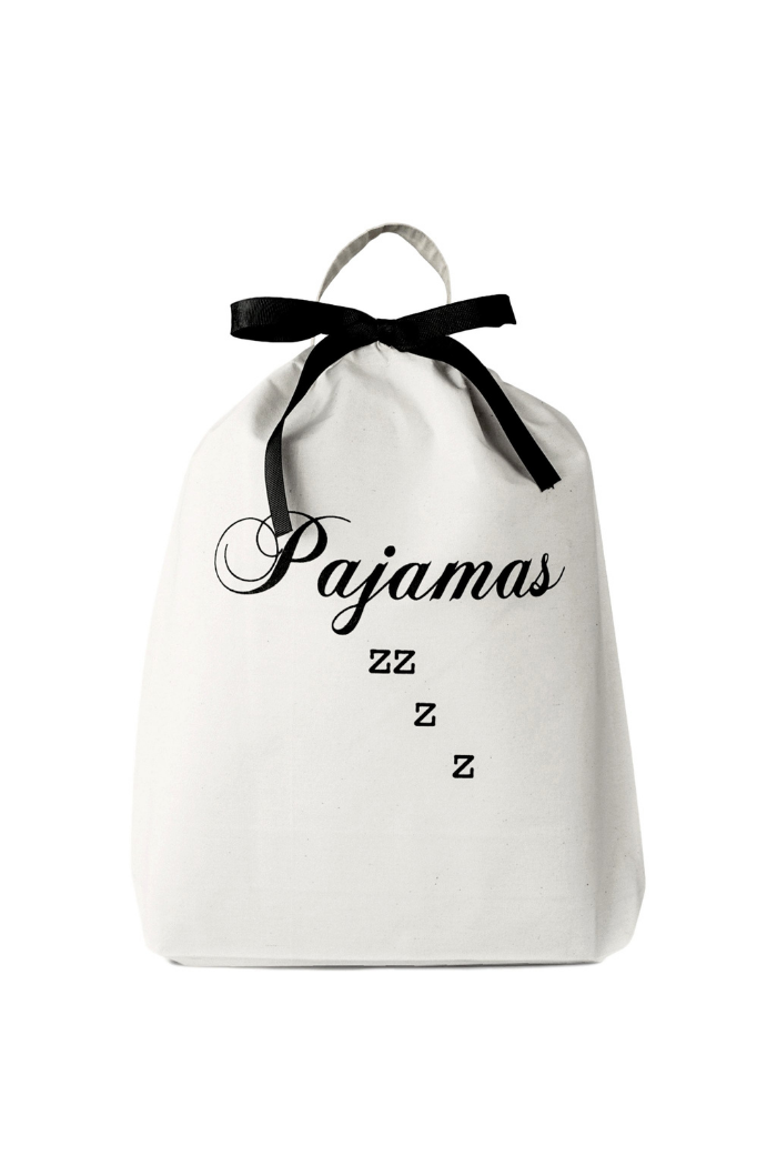 Bag-All Cream Pajamas Zzzz Travel Bag