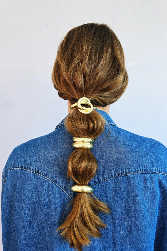 Statement Hair Tie Cuff Set