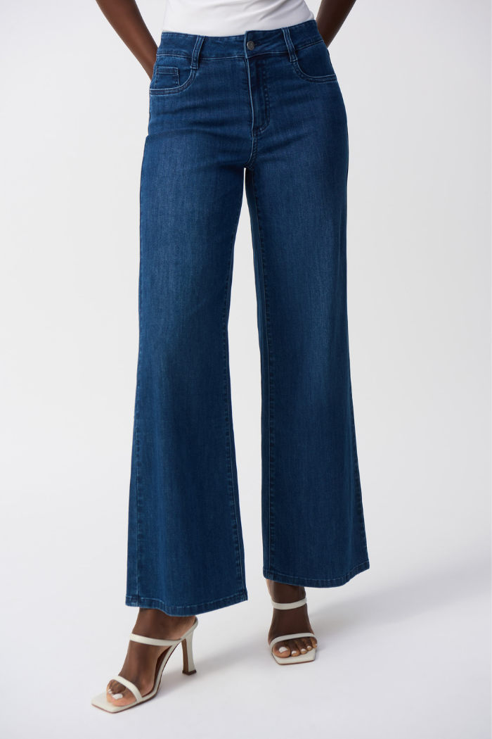 Goldie | Classic Wide-Leg Stretch Jeans