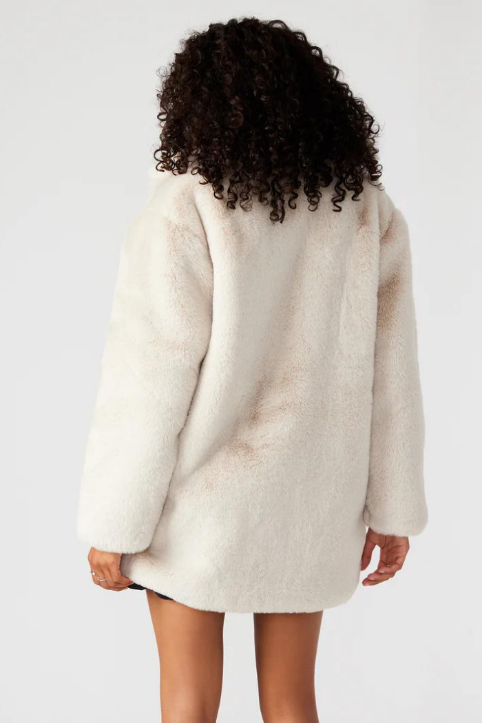 Steve Madden Snow Coat Beige