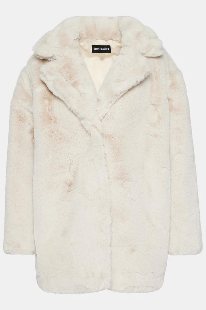 Steve Madden Snow Coat Beige