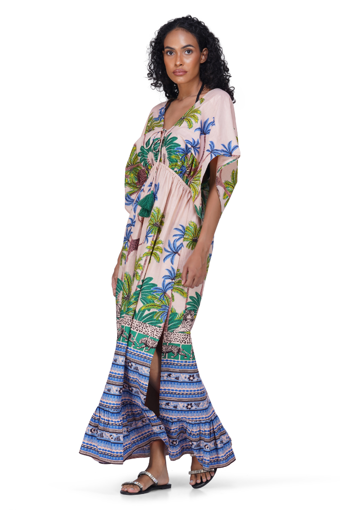 Sasha Printed Maxi Cover Up