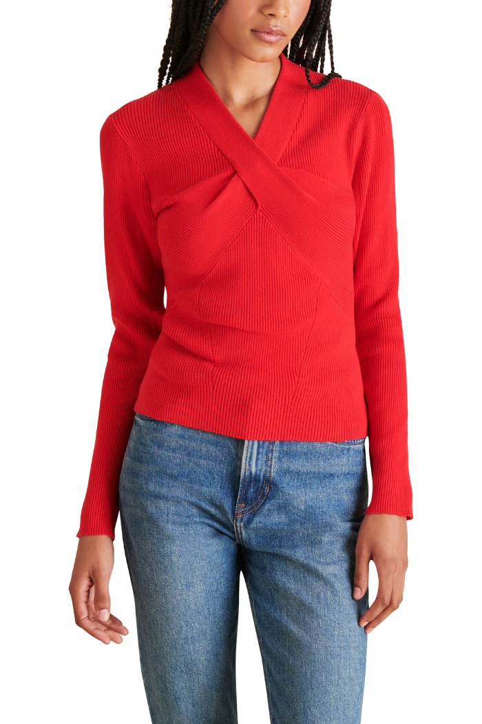 Steve Madden Francesco Sweater Red