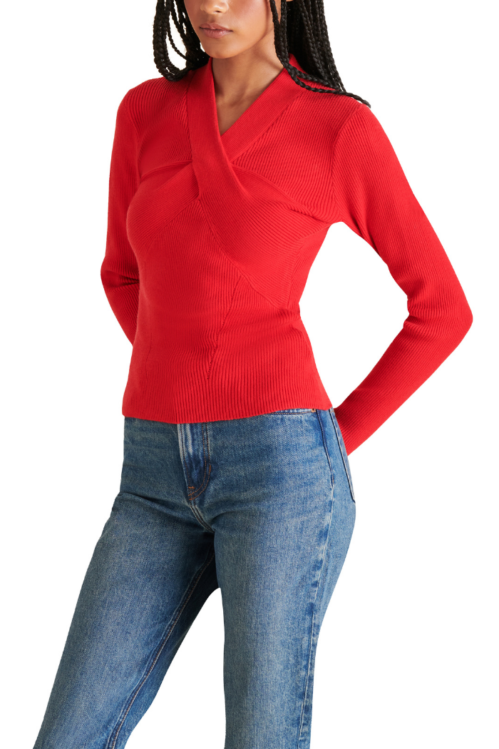 Steve Madden Francesco Sweater Red