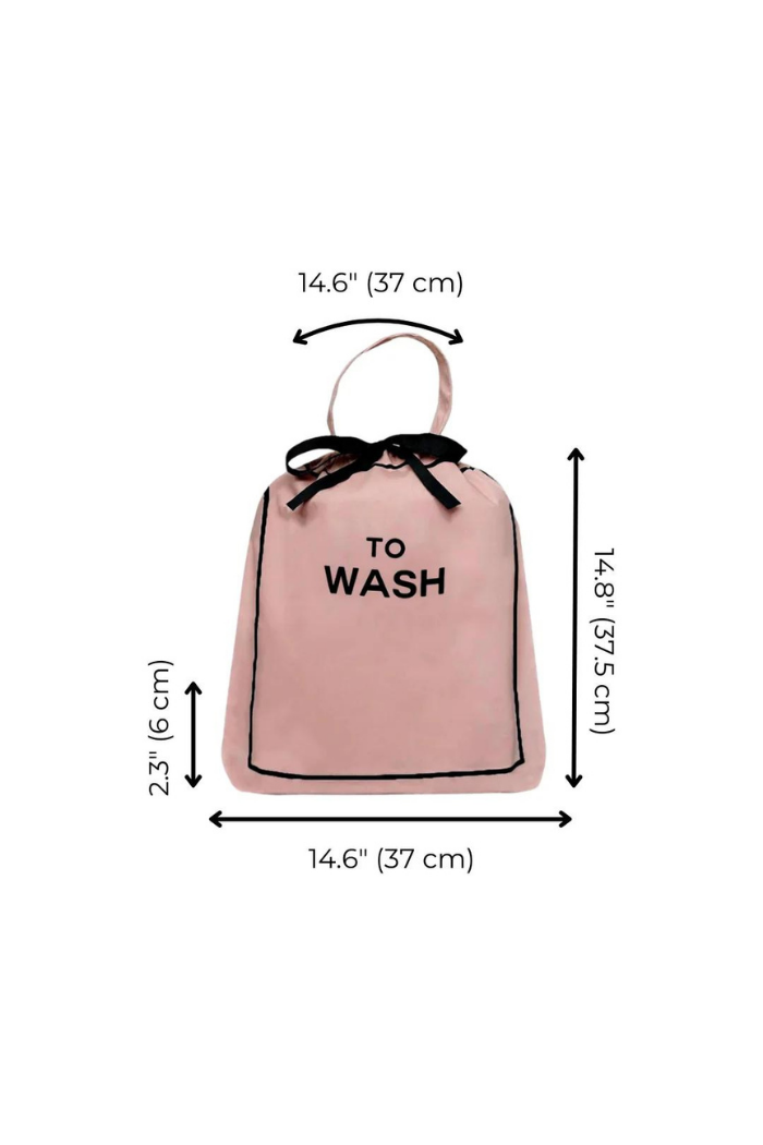 Bag-All Pink/Blush To Wash Laundry Bag