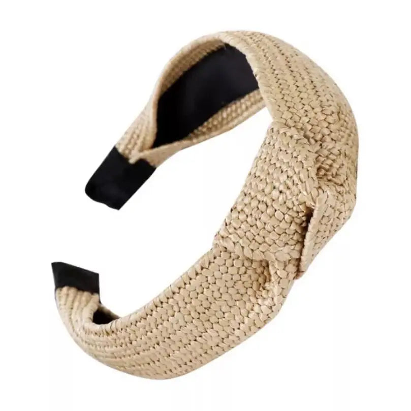 Topknot Rattan Headband