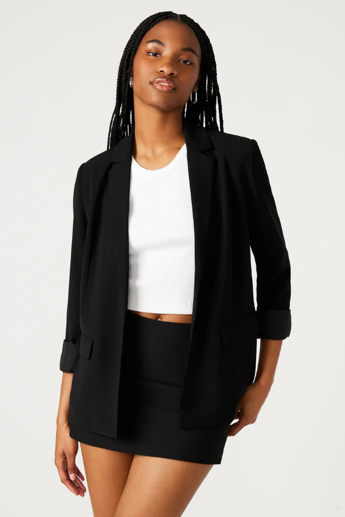 Steve Madden Payton Blazer Black