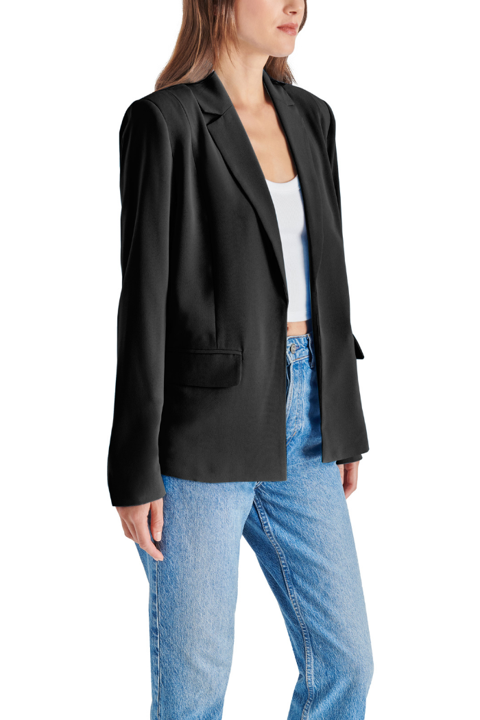 Steve Madden Payton Blazer Black