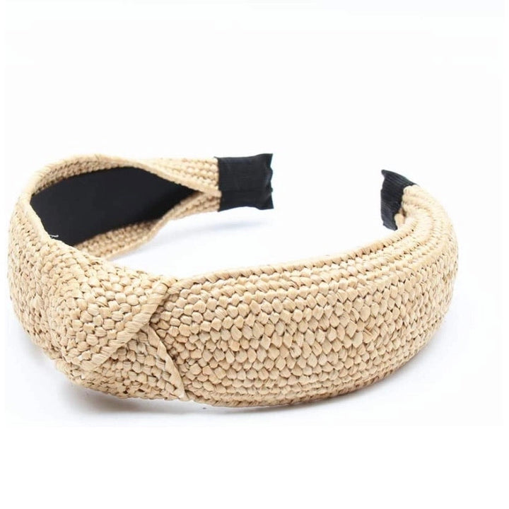 Topknot Rattan Headband