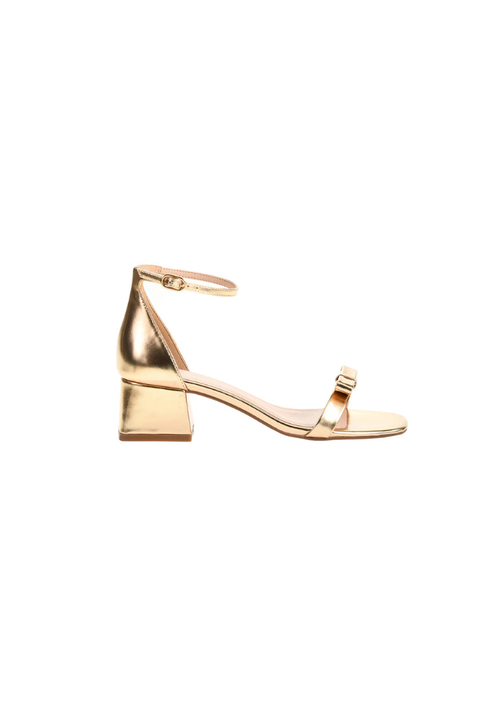 Chinese Laundry Lanita Heel Sandal - Gold