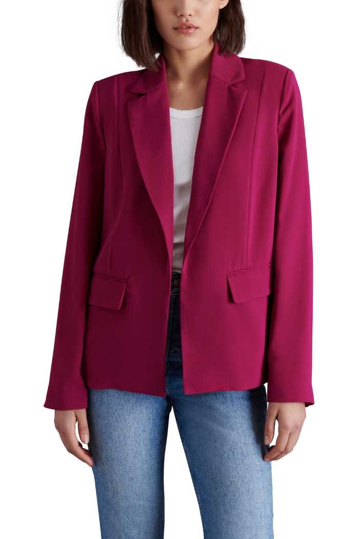 Steve Madden Payton Blazer Raspberry