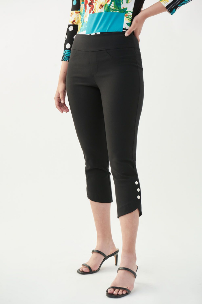 Ribkoff Button Detail Capris 221284