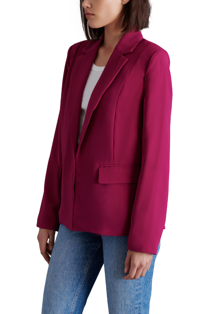 Steve Madden Payton Blazer Raspberry