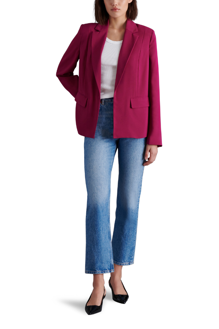 Steve Madden Payton Blazer Raspberry