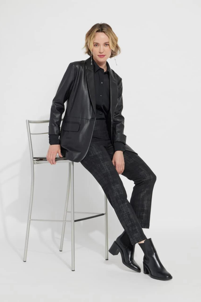 Lyssé Eira Vegan Leather Blazer