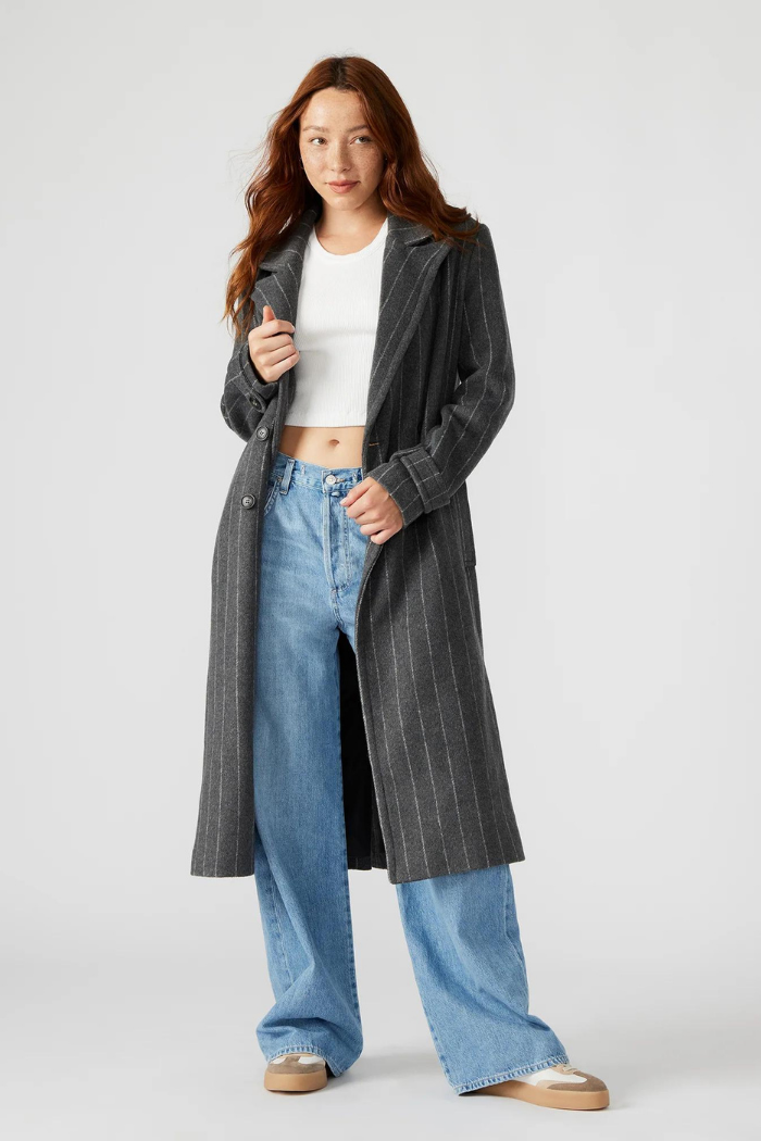 Steve Madden Prince Coat Grey