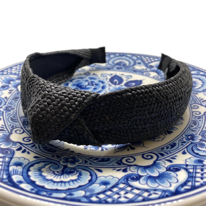 Topknot Rattan Headband