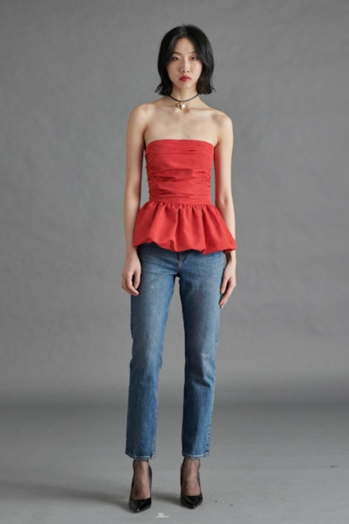 Steve Madden Amari Top Red