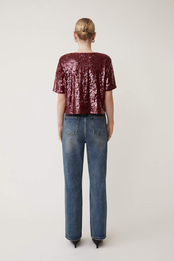 Suncoo Louise Sequin Tee