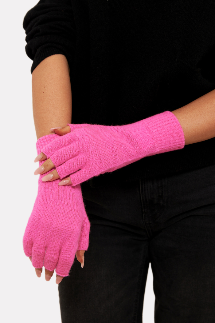 Brodie Cashmere Fingerless Gloves