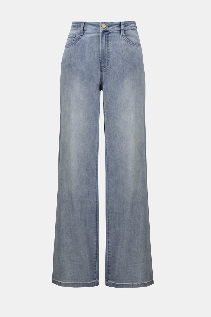 Goldie | Classic Wide-Leg Stretch Jeans