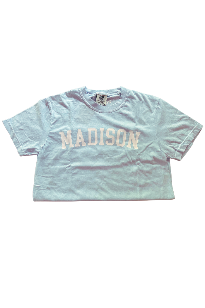 Lt. Blue Madison Tee