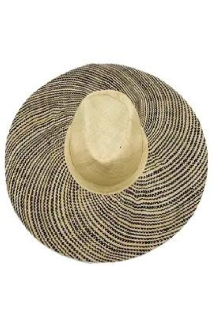 Two Tone Natural Sun Hat