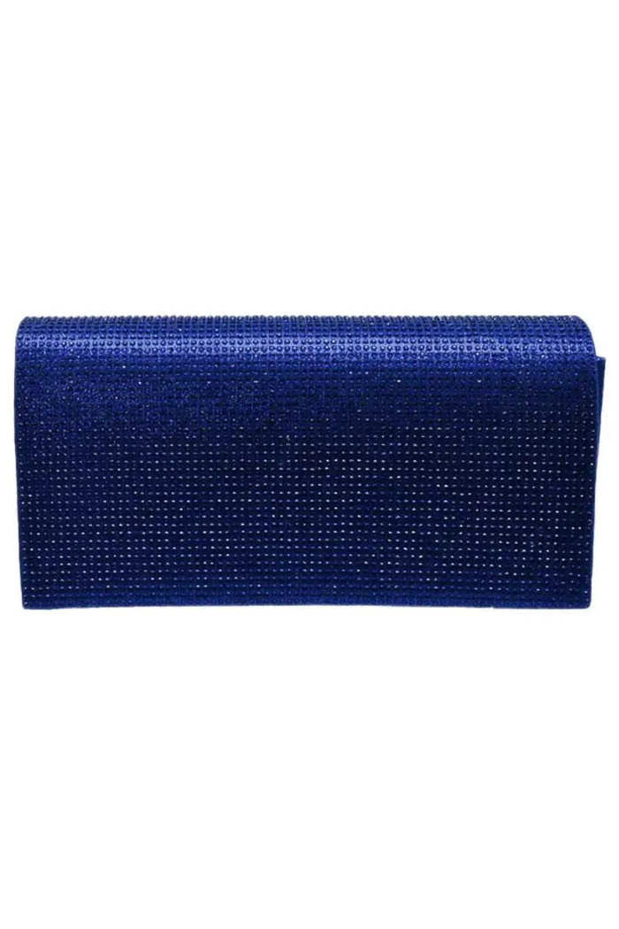 Navy Evening Bag Navy Clutch Bag Leather Clutch Bag 