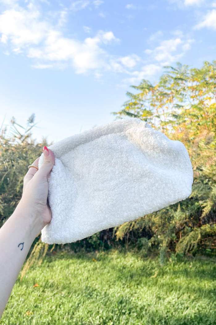 Shearling Cloud Bag