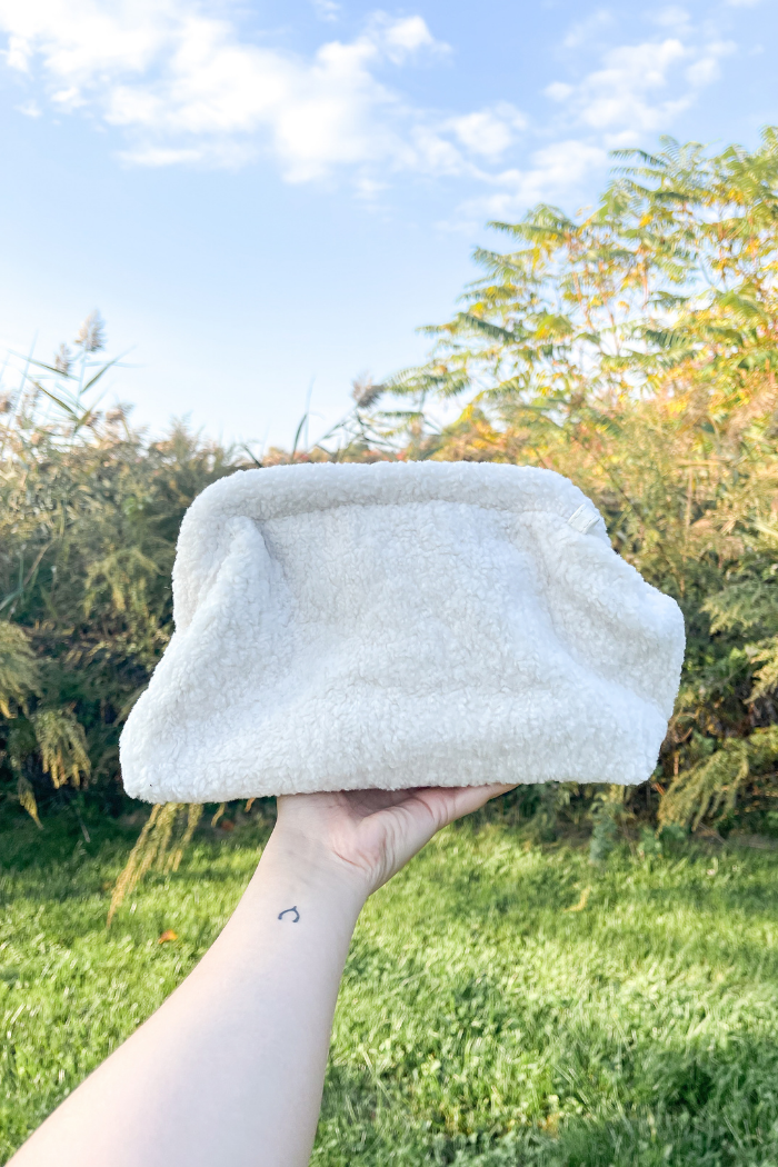 Shearling Cloud Bag