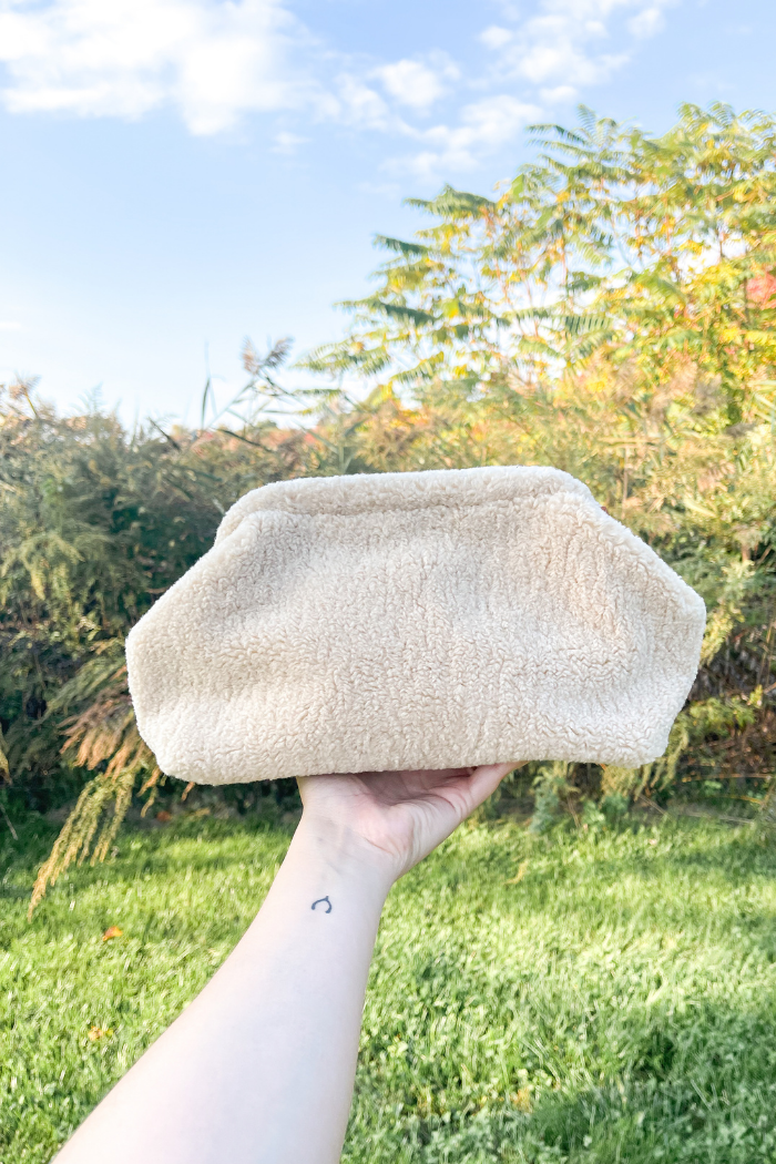 Shearling Cloud Bag