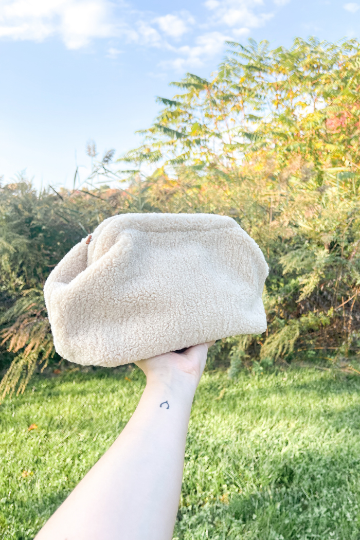 Shearling Cloud Bag