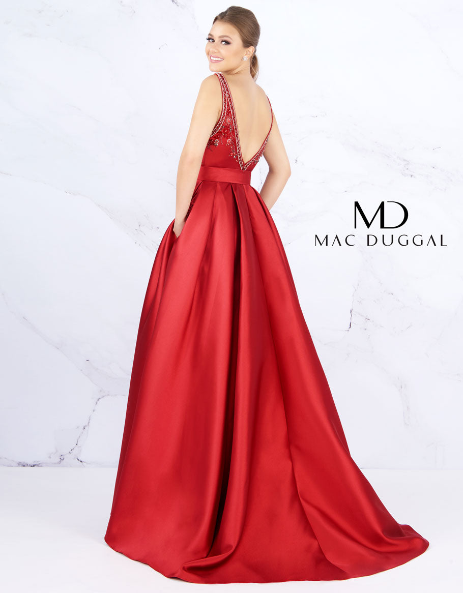 Mac Duggal Red Dress