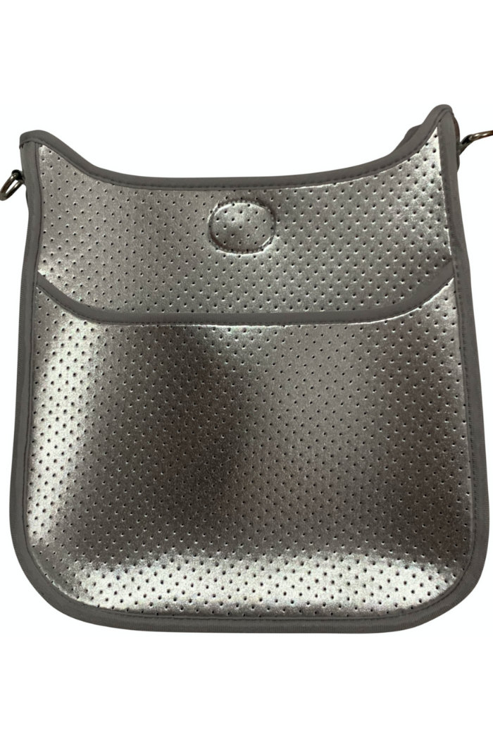 Mini Perforated Neoprene Messenger Bag